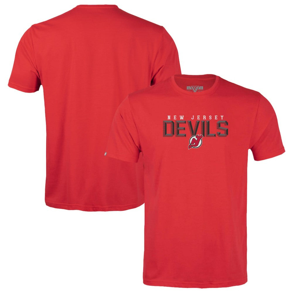 New Jersey Devils - Levelwear Youth Little Richmond Carve T-Shirt Red