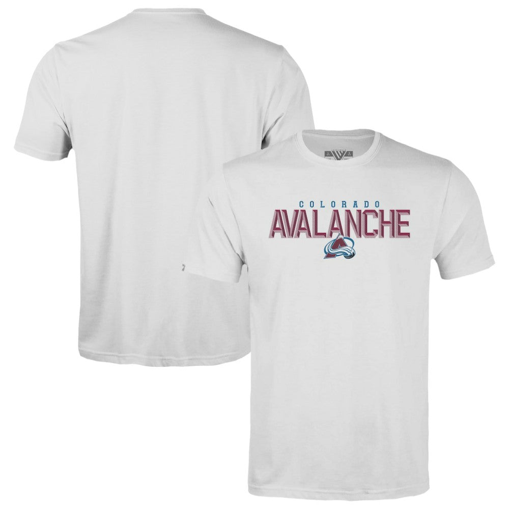 Colorado Avalanche - Levelwear Youth Little Richmond Carve T-Shirt White