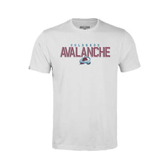 Colorado Avalanche - Levelwear Youth Little Richmond Carve T-Shirt White