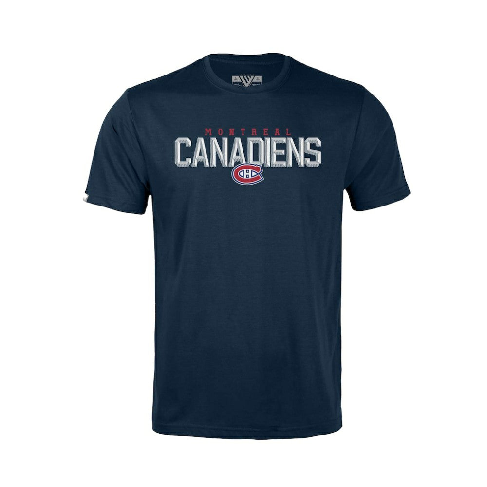 Montreal Canadiens - Levelwear Youth Little Richmond Carve T-Shirt Navy