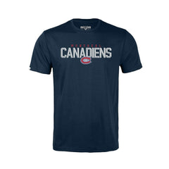 Montreal Canadiens - Levelwear Youth Little Richmond Carve T-Shirt Navy