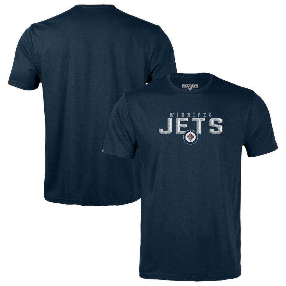 Winnipeg Jets - Levelwear Youth Little Richmond Carve T-Shirt Navy