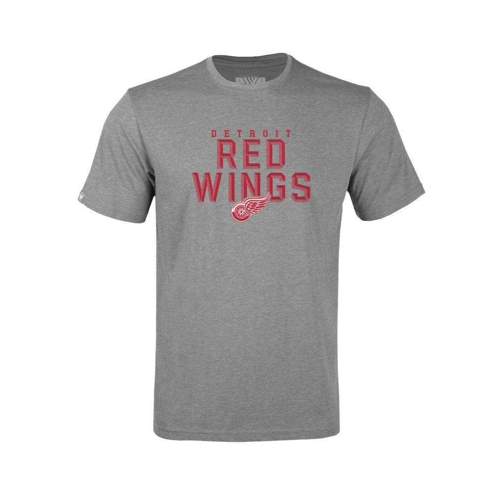 Detroit Red Wings - Levelwear Youth Little Richmond Carve T-Shirt Gray