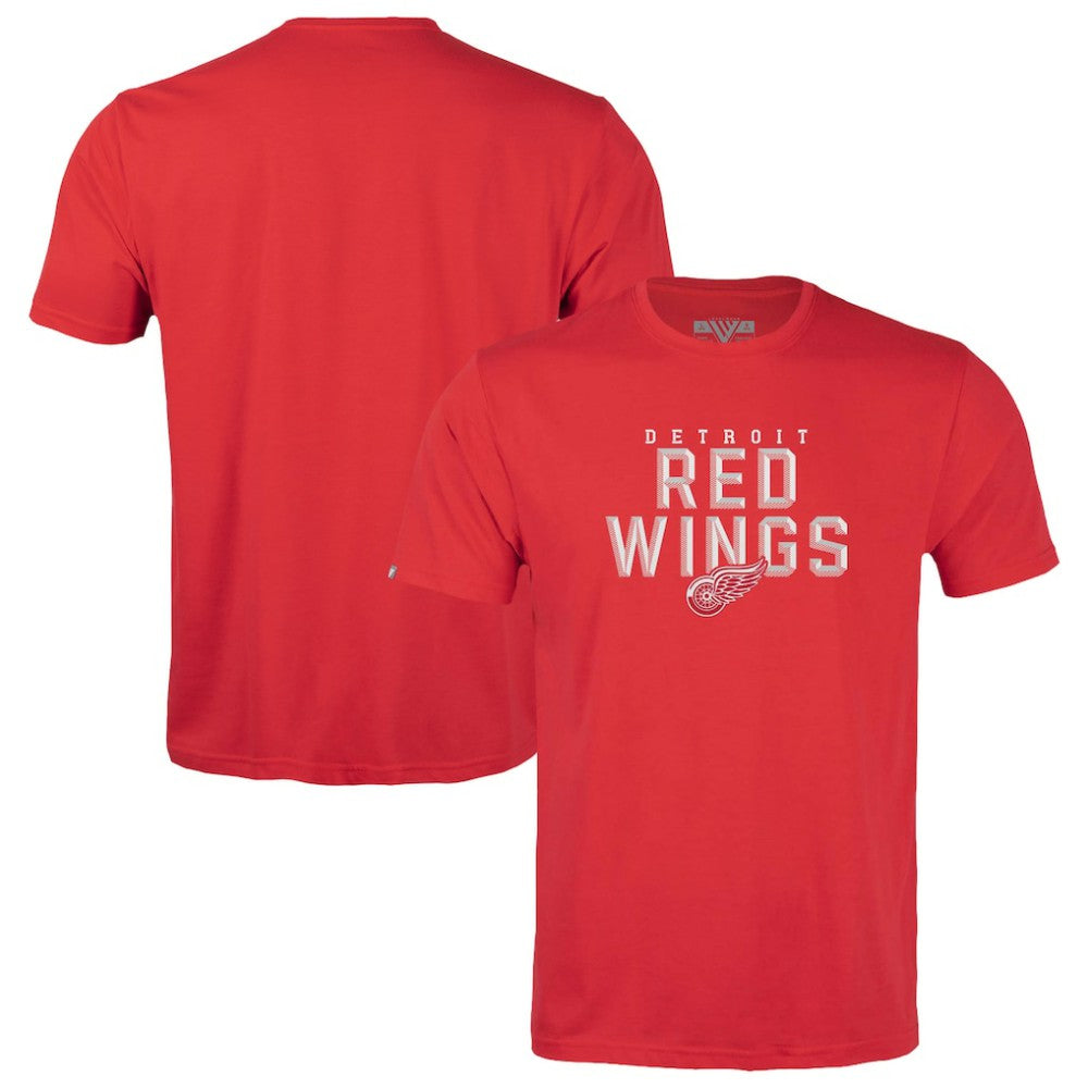 Detroit Red Wings - Levelwear Youth Little Richmond Carve T-Shirt Red