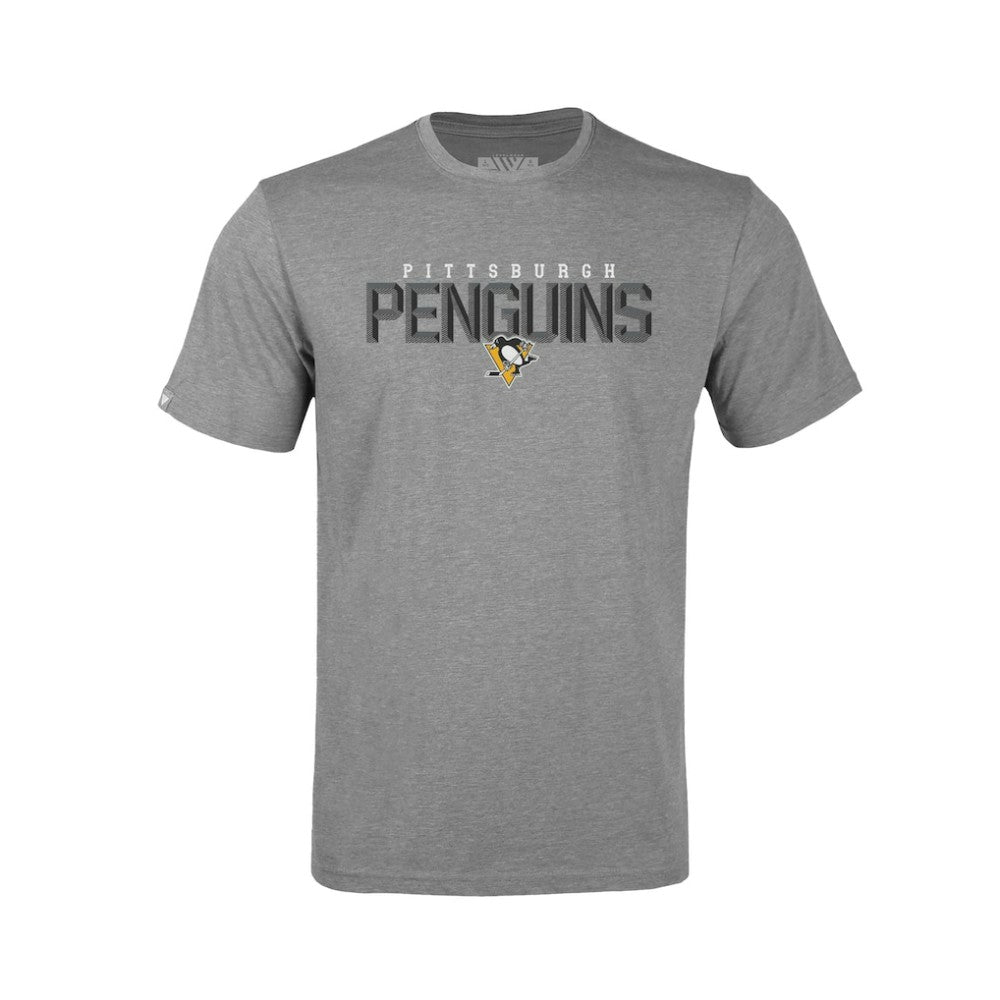 Pittsburgh Penguins Levelwear Youth Little Richmond Carve T-Shirt Gray