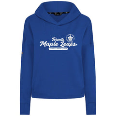 Toronto Maple Leafs - Levelwear Women's Sweet Monument Tri-Blend Cropped Pullover Hoodie Royal