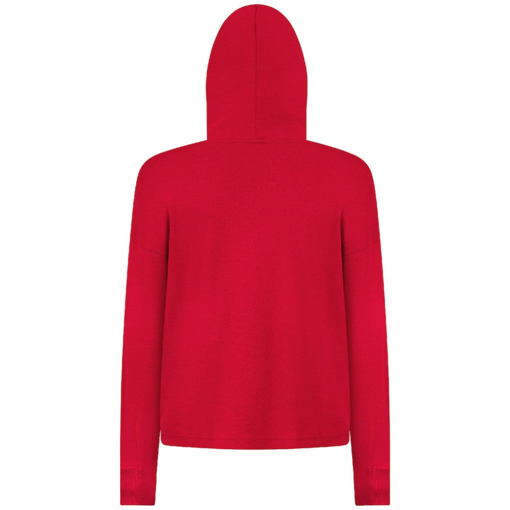 Ottawa Senators - Levelwear Women's Sweet Banner Arch Tri-Blend Cropped Pullover Hoodie Red