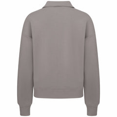 Columbus Blue Jackets - Levelwear Women's Canmore Quarter-Zip Pullover Gray