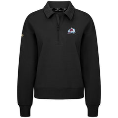 Colorado Avalanche - Levelwear Women's Canmore Quarter-Zip Pullover Black