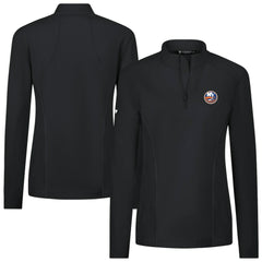 New York Islanders - Levelwear Women's Upright Quarter-Zip Pullover Black