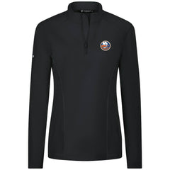 New York Islanders - Levelwear Women's Upright Quarter-Zip Pullover Black