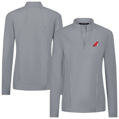 New Jersey Devils - Levelwear Women's Upright Quarter-Zip Pullover Gray