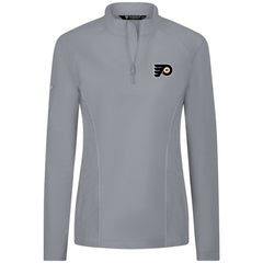 Philadelphia Flyers - Levelwear Women's Upright Quarter-Zip Pullover Gray