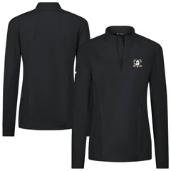 Anaheim Ducks - Levelwear Women's Upright Quarter-Zip Pullover Black