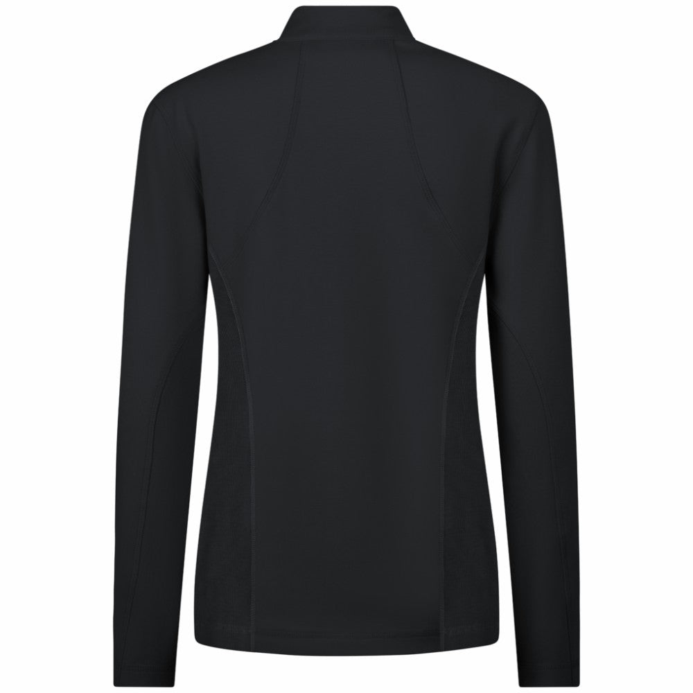 Columbus Blue Jackets - Levelwear Women's Upright Quarter-Zip Pullover Black