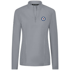 Winnipeg Jets - Levelwear Women's Upright Quarter-Zip Pullover Gray