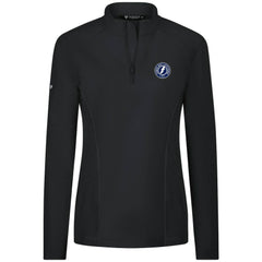 Tampa Bay Lightning - Levelwear Women's Upright Quarter-Zip Pullover Black