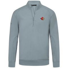 Ottawa Senators - Levelwear Upright Tri-Blend Quarter-Zip Pullover Gray