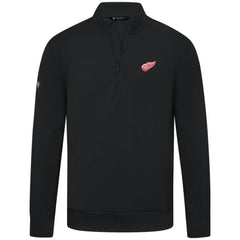 Detroit Red Wings - Levelwear Upright Tri-Blend Quarter-Zip Pullover Black