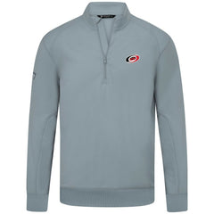 Carolina Hurricanes - Levelwear Upright Tri-Blend Quarter-Zip Pullover Gray