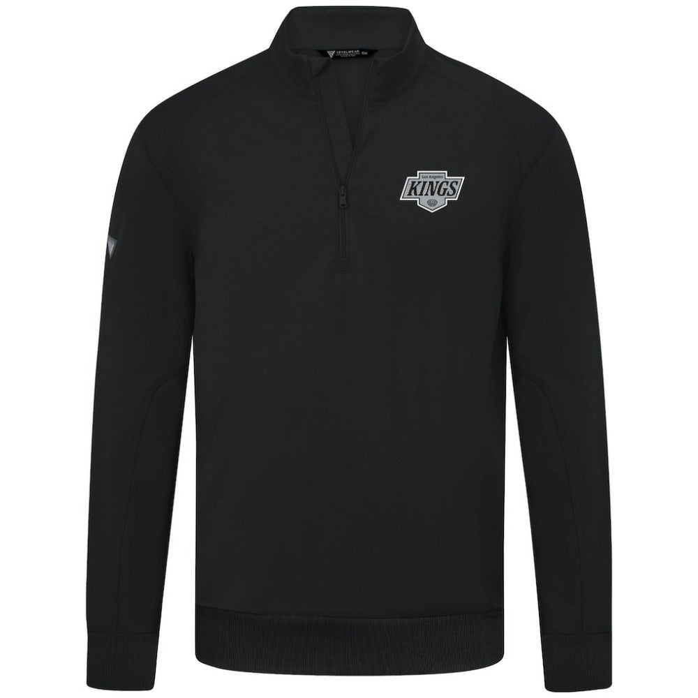 Los Angeles Kings - Levelwear Upright Tri-Blend Quarter-Zip Pullover Black