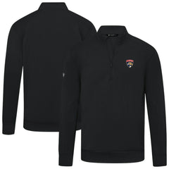 Florida Panthers - Levelwear Upright Tri-Blend Quarter-Zip Pullover Black