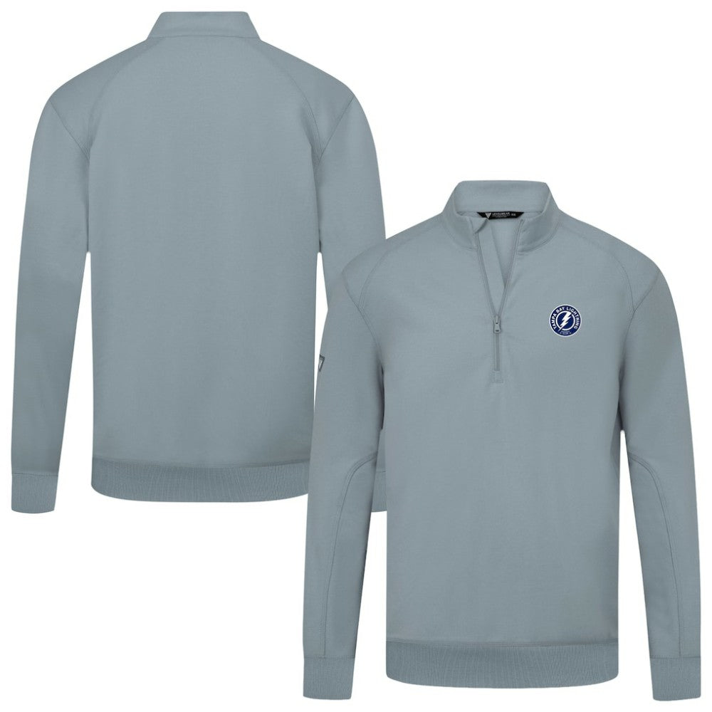 Tampa Bay Lightning - Levelwear Upright Tri-Blend Quarter-Zip Pullover Gray