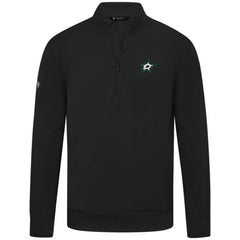 Dallas Stars - Levelwear Upright Tri-Blend Quarter-Zip Pullover Black