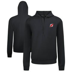 New Jersey Devils - Levelwear Technic Quarter-Zip Pullover Hoodie Black