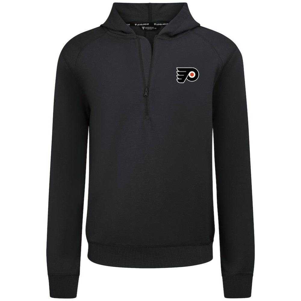 Philadelphia Flyers - Levelwear Technic Quarter-Zip Pullover Hoodie Black