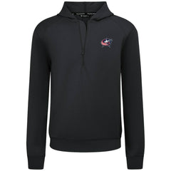 Columbus Blue Jackets - Levelwear Technic Quarter-Zip Pullover Hoodie Black