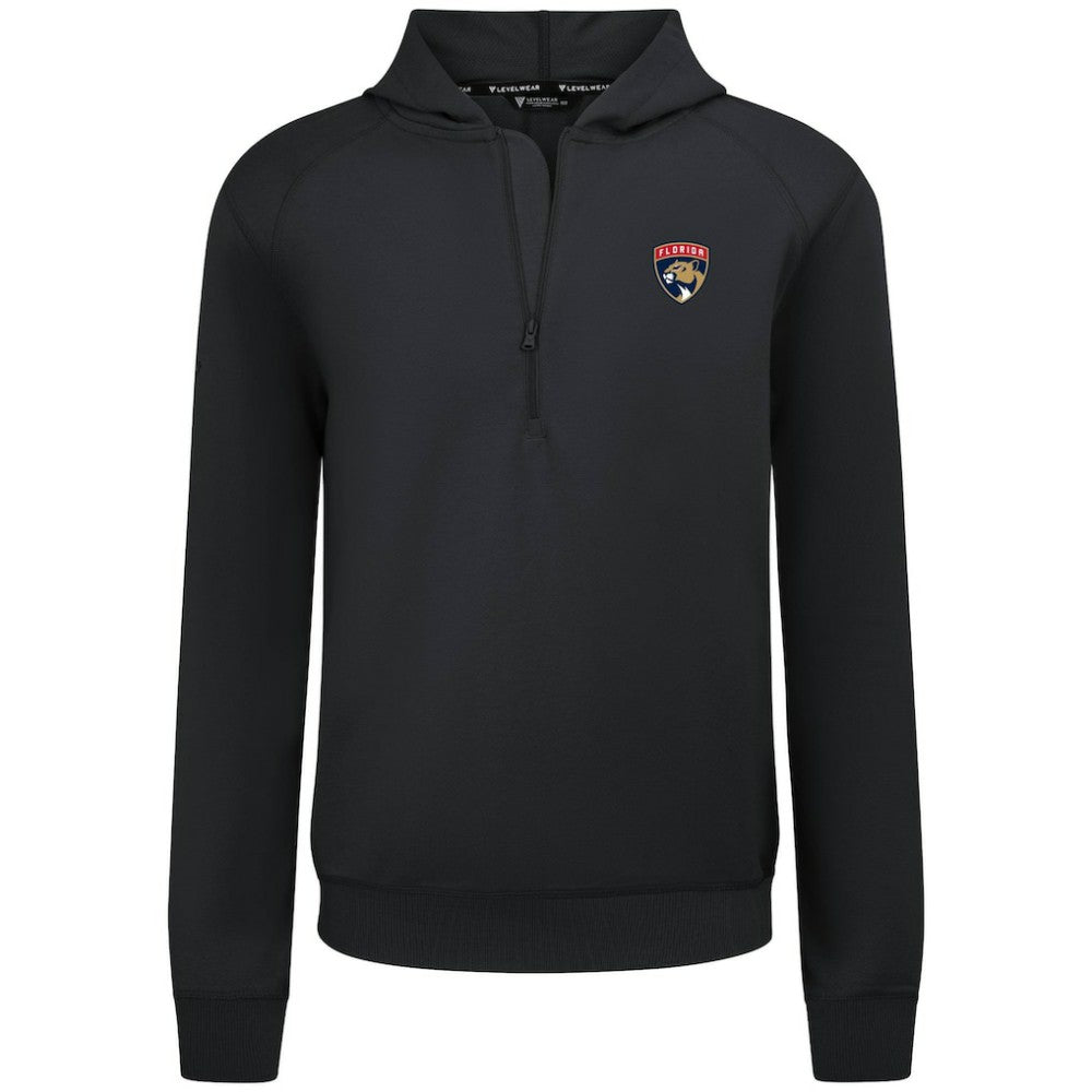 Florida Panthers - Levelwear Technic Quarter-Zip Pullover Hoodie Black