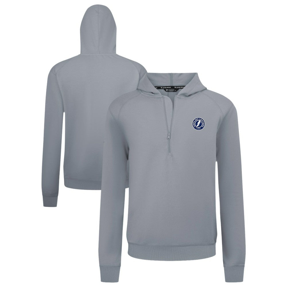 Tampa Bay Lightning - Levelwear Technic Quarter-Zip Pullover Hoodie Gray
