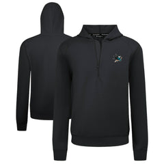San Jose Sharks - Levelwear Technic Quarter-Zip Pullover Hoodie Black