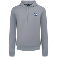 Winnipeg Jets - Levelwear Technic Quarter-Zip Pullover Hoodie Gray