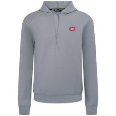 Montreal Canadiens - Levelwear Technic Quarter-Zip Pullover Hoodie Gray