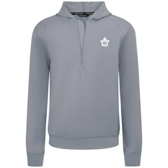 Toronto Maple Leafs - Levelwear Technic Quarter-Zip Pullover Hoodie Gray
