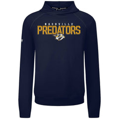 Nashville Predators - Levelwear Mandate Carve Tri-Blend Pullover Hoodie Navy