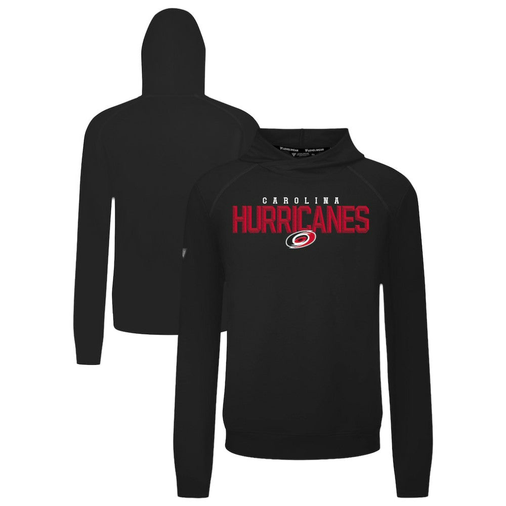 Carolina Hurricanes - Levelwear Mandate Carve Tri-Blend Pullover Hoodie Black