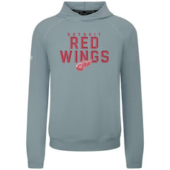 Detroit Red Wings - Levelwear Mandate Carve Tri-Blend Pullover Hoodie Gray