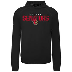 Ottawa Senators - Levelwear Mandate Carve Tri-Blend Pullover Hoodie Black