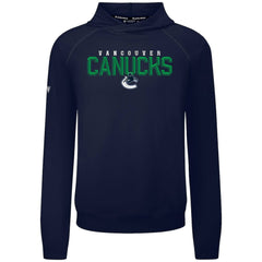 Vancouver Canucks - Levelwear Mandate Carve Tri-Blend Pullover Hoodie Blue