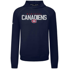 Montreal Canadiens - Levelwear Mandate Carve Tri-Blend Pullover Hoodie Navy