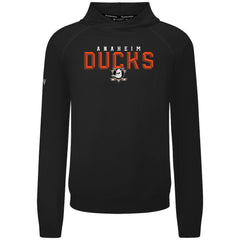 Anaheim Ducks - Levelwear Mandate Carve Tri-Blend Pullover Hoodie Black
