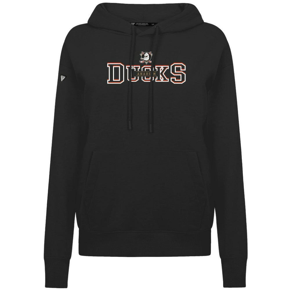 Anaheim Ducks - Levelwear Women's Adorn Journey Pullover Hoodie Black