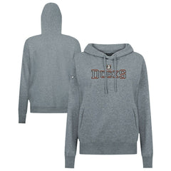 Anaheim Ducks - Levelwear Women's Adorn Journey Pullover Hoodie Gray