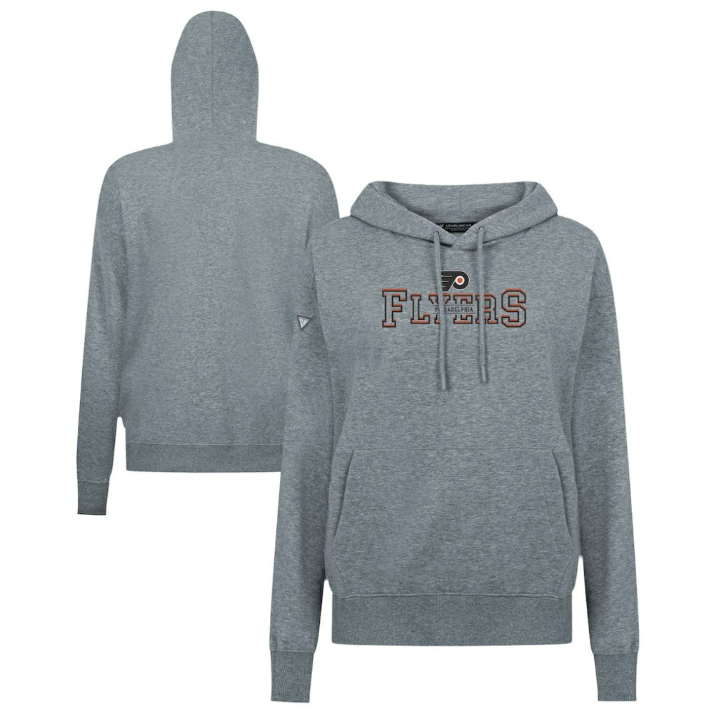 Philadelphia Flyers - Levelwear Women's Adorn Journey Pullover Hoodie Gray