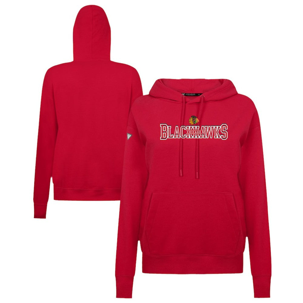 Chicago Blackhawks Levelwear Women's Adorn Journey Pullover Hoodie Red