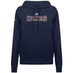 Edmonton Oilers - Levelwear Women's Adorn Journey Pullover Hoodie Navy