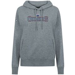 Edmonton Oilers - Levelwear Women's Adorn Journey Pullover Hoodie Gray